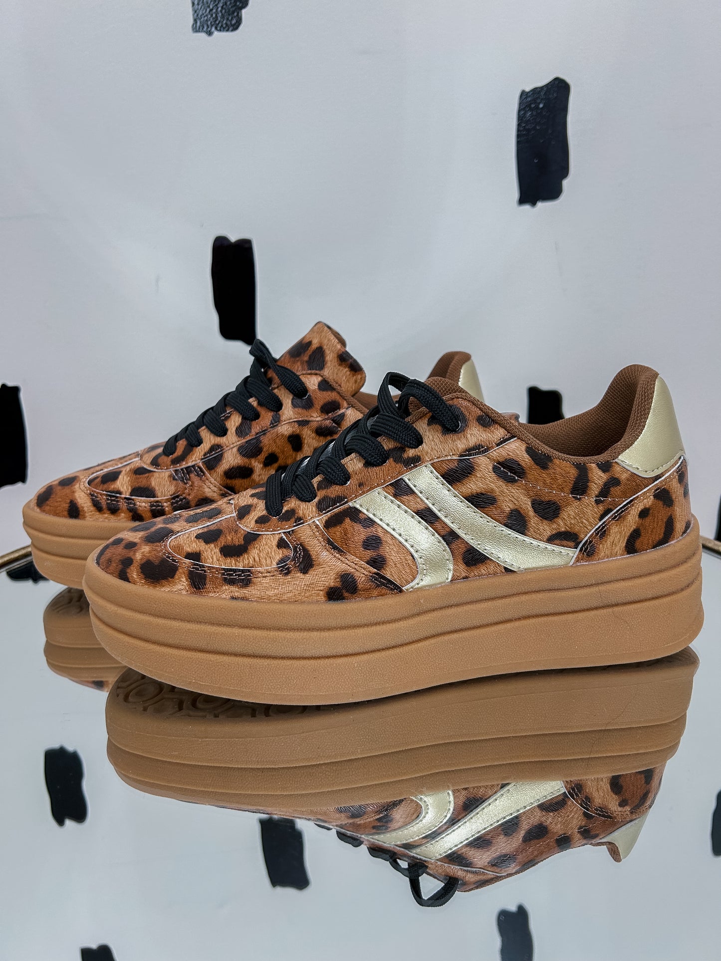 Leopard Print Sneakers