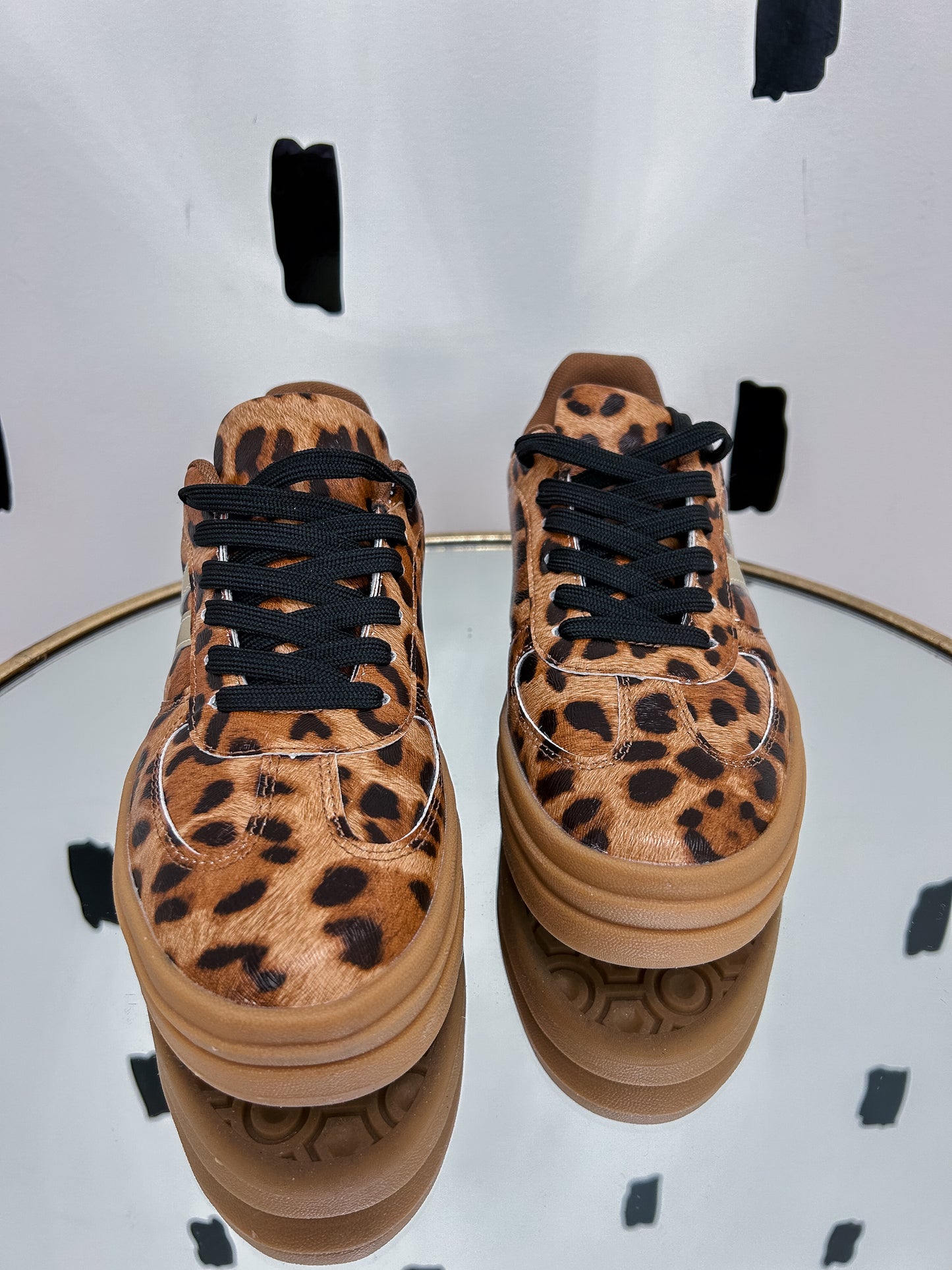 Leopard Print Sneakers