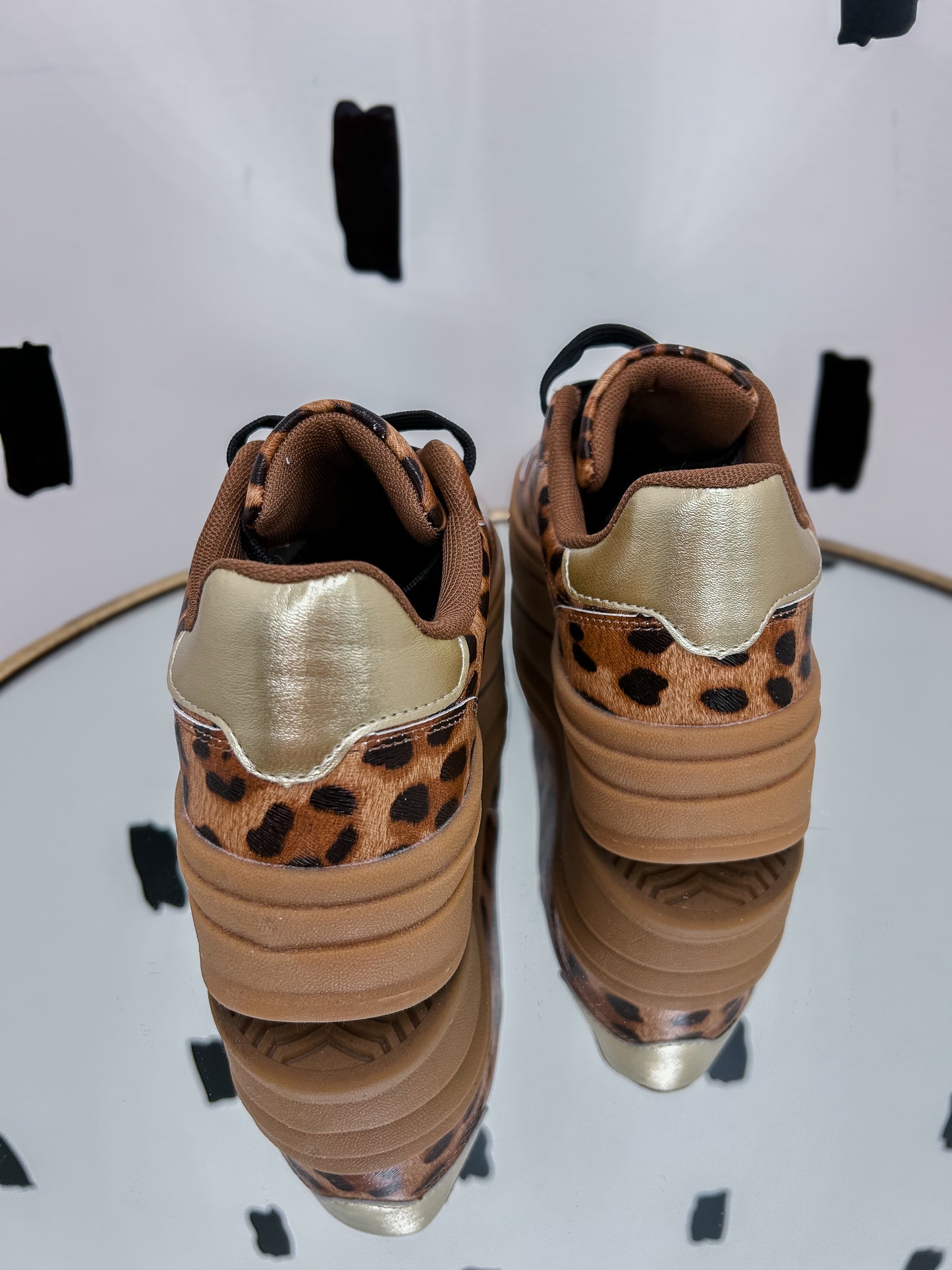 Leopard Print Sneakers